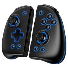 IINE 良值 SWITCH精英左右大手柄 黑色光環版, L761, 黑色, 1個