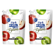 碧珍 高濃縮Botanic衣物柔軟精 蘋果香 補充包, 2個, 1.3L