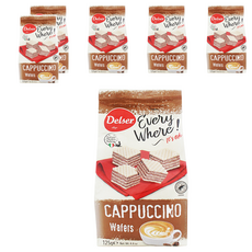 卡布奇諾威化餅, 6包, 125g