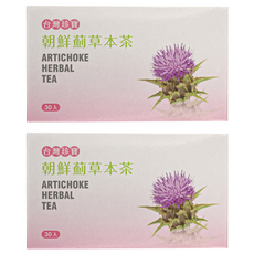 大雪山農場 台灣朝鮮薊草本茶, 3g, 2盒, 30包
