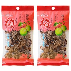 惠香食品 甜梅, 90g, 2包
