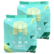 義竹鄉農會 心意足玉米棒 岩燒海苔口味, 102g, 2個