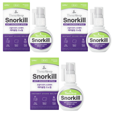 therasleep Snokill 黃原膠噴霧液, 3個