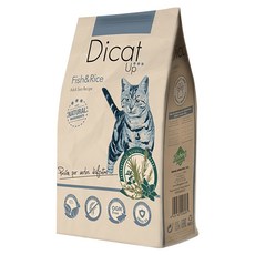 Dicat Up 成貓用 烘培益生 貓糧, 多種魚 + 米, 300g, 1包