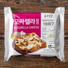 소와나무 한장 한장 포장된 모짜렐라치즈, 18g, 15개입, 1개