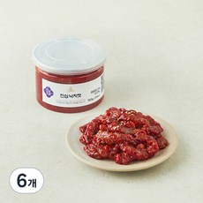 진심젓갈 낙지젓, 6개, 150g