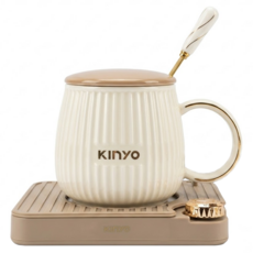Kinyo 智能恆溫暖杯墊組 CWS-78, 提拉米蘇, 1個