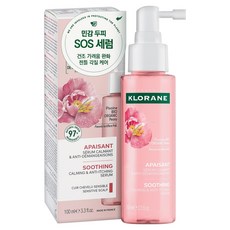 KLORANE 蔻蘿蘭 牡丹SOS頭皮舒敏精華液, 1瓶, 100ml