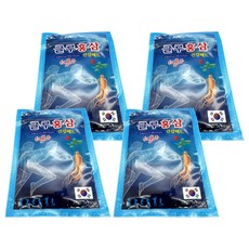 韓國 韓方紅蔘香 涼感貼布 藍色包裝, 4個, 20個裝