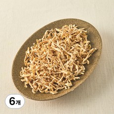 유기농 무말랭이, 6개, 150g