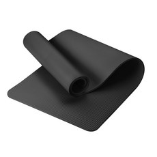 코멧 스포츠 NBR 요가매트 10mm, 차콜 그레이, 1개
