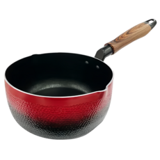 PLUS PERFECT 理想 晶品不沾雪平鍋 無蓋, 20cm, 紅色 + 黑色, 1個