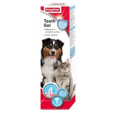 beaphar 樂透 犬貓潔牙凝膠, 先進酵素作用，肝臟口味, 100g, 1盒