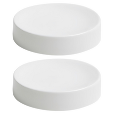 ERATO Mild系列 圓形瓷盤, 白色, 2個