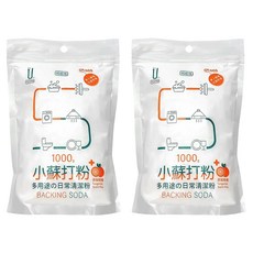 UdiLife 優的生活大師 小蘇打粉 + 柑橘清潔粉, 1kg, 2包