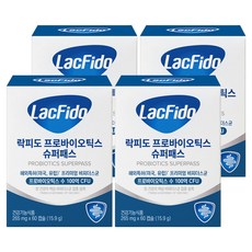 락피도 프로바이오틱스 슈퍼패스, 60정, 4개