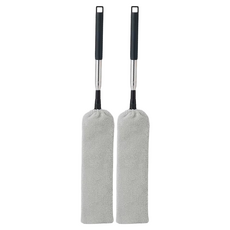 COGIT 伸縮式地板縫隙除塵刷 最大約127cm, 2支, 灰色