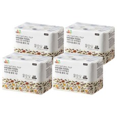 comet 天然紙漿廚房毛巾卷型, 6捲, 4袋