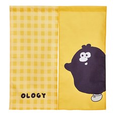 YENDAR 研達 奧樂雞門簾 90 x 85cm 阿囉哈 - 可愛居家裝飾 輕鬆打造溫馨空間