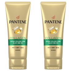 팬틴 콜라겐 엑스트라 볼륨 케어 트리트먼트, 220ml, 2개