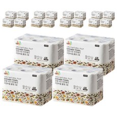 comet 天然紙漿廚房毛巾卷型, 6捲, 20袋