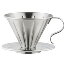 Pearl Horse 寶馬 01不鏽鋼咖啡濾器 台灣製造, 13.5 x 12 x 9.2cm, 1個, 1~2人