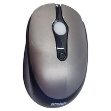 atake 2.4G 藍芽雙模無線滑鼠 Nano接收器, 灰色