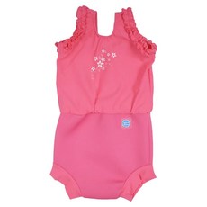 Splash About Happy Nappy Costume 小可愛連身版尿布褲 含游泳尿布褲 UPF50+防曬 台灣製造, XL, 1件