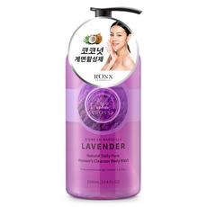 女性私密處可用清潔露 薰衣草香, 1L, 1瓶