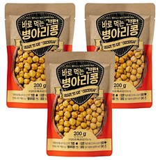 바로먹는 간편 병아리콩, 3개, 200g