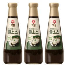 백설 프리미엄 굴소스, 500g, 3개