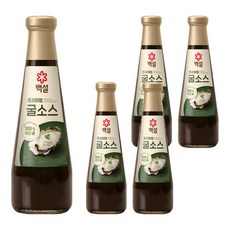 백설 프리미엄 굴소스, 500g, 5개