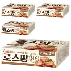 롯데햄 로스팜 97%, 200g, 12개