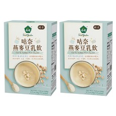 薌園 咕奈燕麥豆乳飲 8包*2盒 - 嚴選燕麥與非基改黃豆 健康美味 隨時享受, 160g