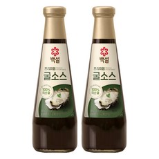 백설 남해굴소스, 500g, 2개