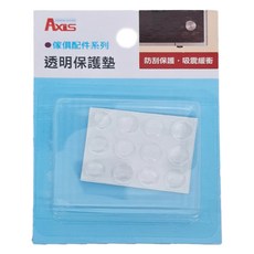AXIS 艾克思 家俱電器防刮止滑吸震透明保護墊, 24個, 2組