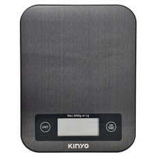 KINYO 不鏽鋼電子料理秤, DS-016, 1個