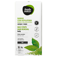 body natur 蜜蠟除毛貼片 手腳用, 67g, 1盒
