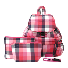 Haru 日本布料 束口後背包 560g 31.5L, 糖果粉, 1個