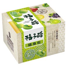 醋桶子 果醋隨身包 梅子醋 10包, 330ml, 1盒