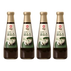 백설 프리미엄 굴소스, 4개, 500g