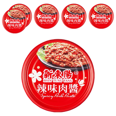 新東陽 辣味肉醬, 160g, 6罐