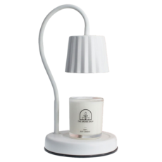 The Aroma Shop 香氛融蠟燈 自由調節高度、亮度 營造好心情, 白色