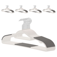 comet Home防滑可旋轉衣架, 灰色, 50個