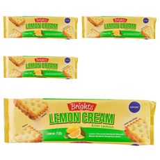 옥스포드 브라이츠 레몬향 크림 비스킷, 125g, 4개
