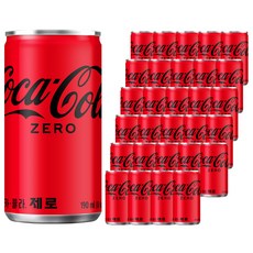 코카콜라 제로, 190ml, 30개