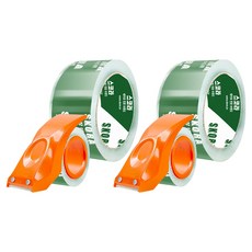 Skora 高透明封箱膠帶 中型包裝 50m + 切割器組, 2套