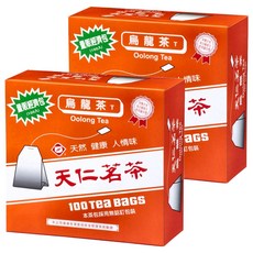天仁茗茶 烏龍袋茶, 2g, 100包, 2盒