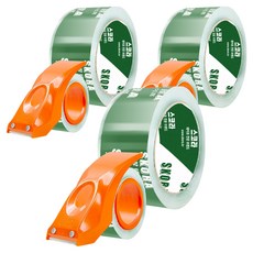 Skora 高透明封箱膠帶 中型包裝 50m + 切割器組, 3套