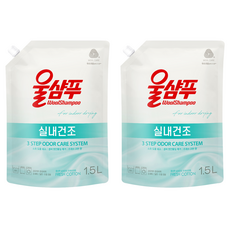 Wool Shampoo 吾香服 室內晾乾清新棉花洗衣精補充包, 1.5L, 2個